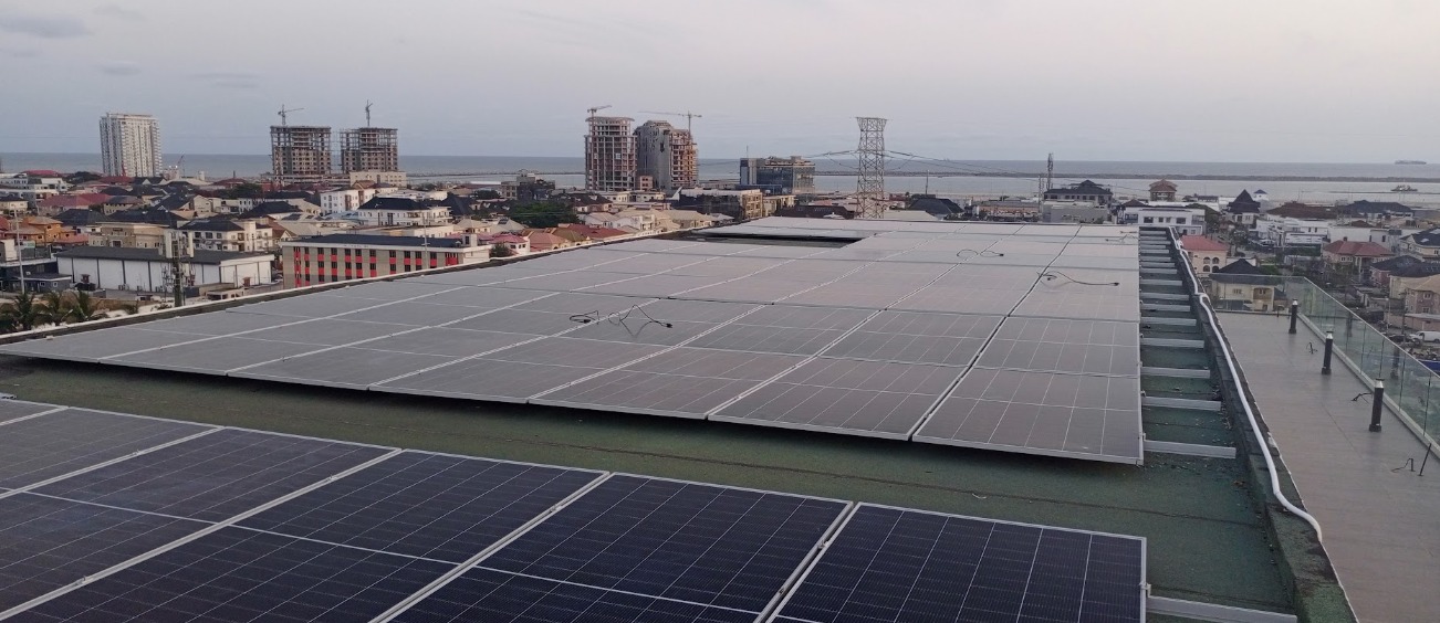 Co-working Hub Solar Installation in Lagos - View 2