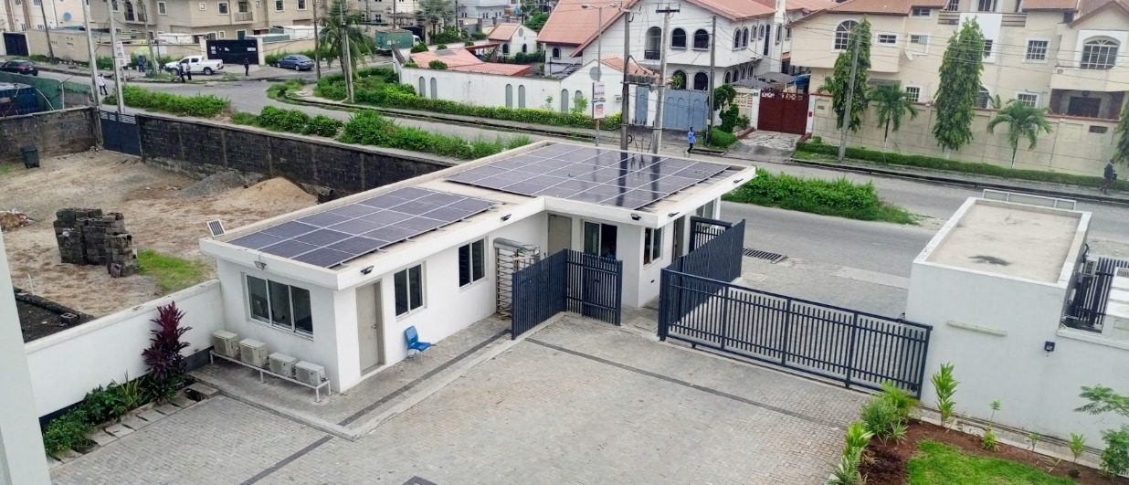 Co-working Hub Solar Installation in Lagos - View 3